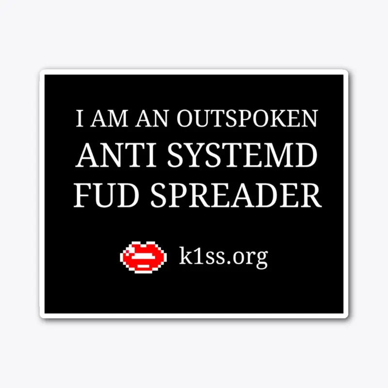 anti systemd fud spreader